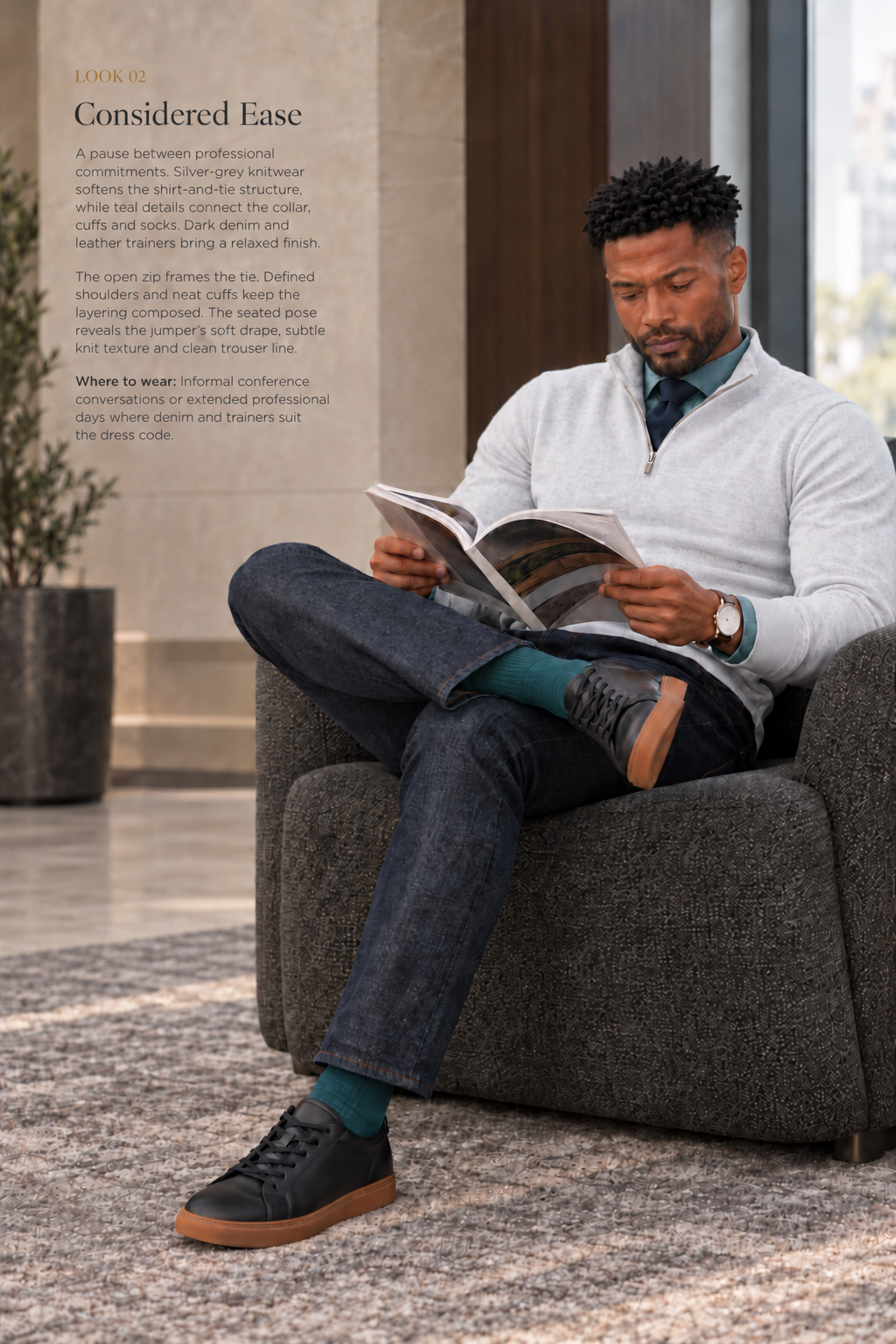 Look 02: Considered Ease