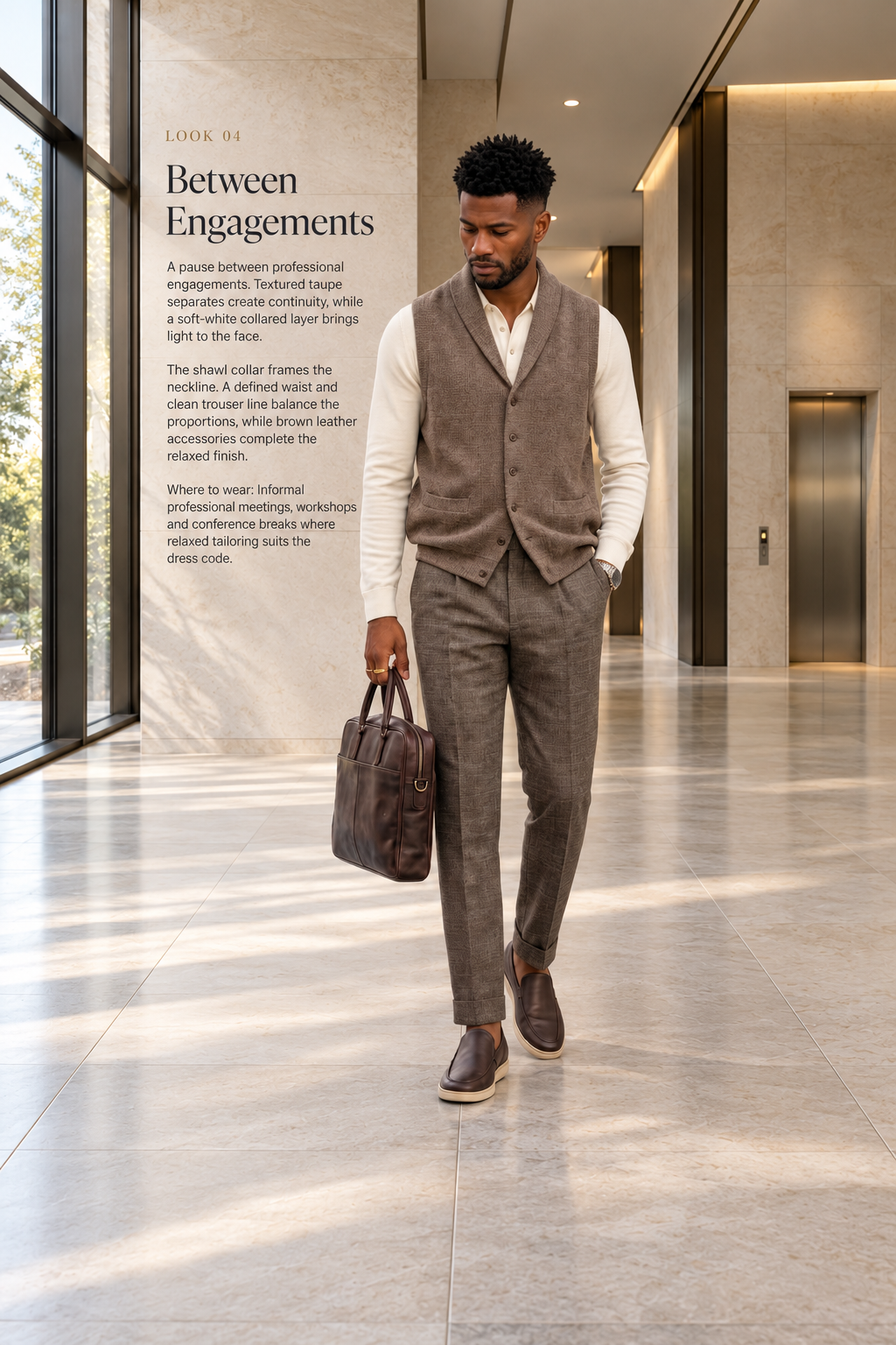 Look 04: Between Engagements