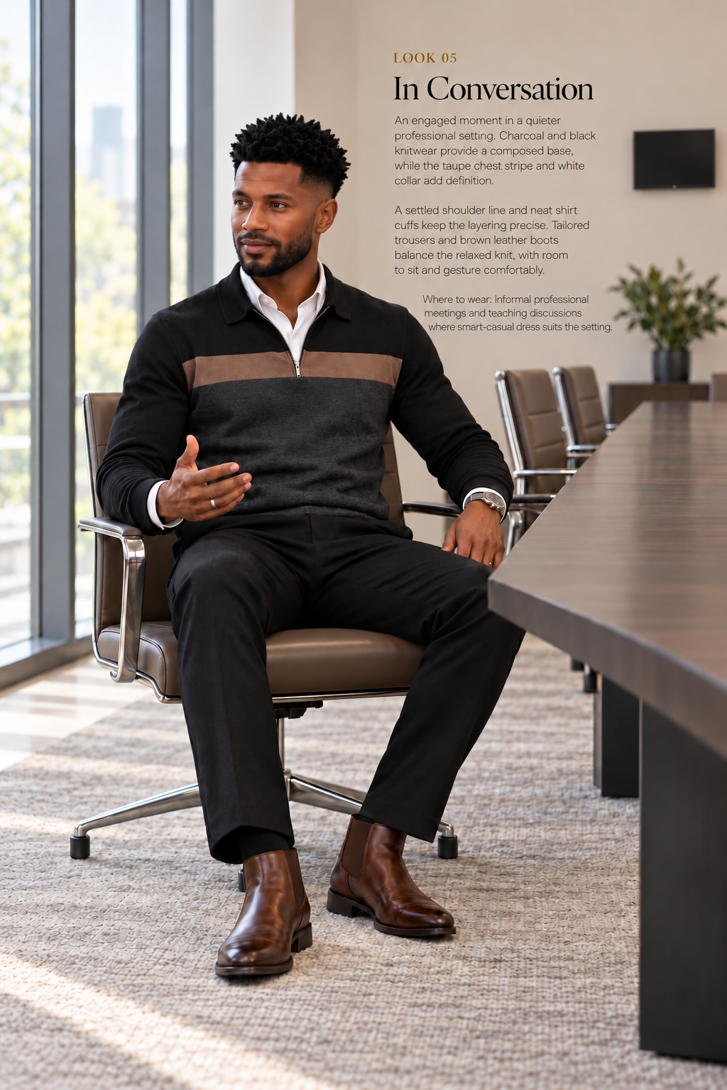 Look 05: In Conversation