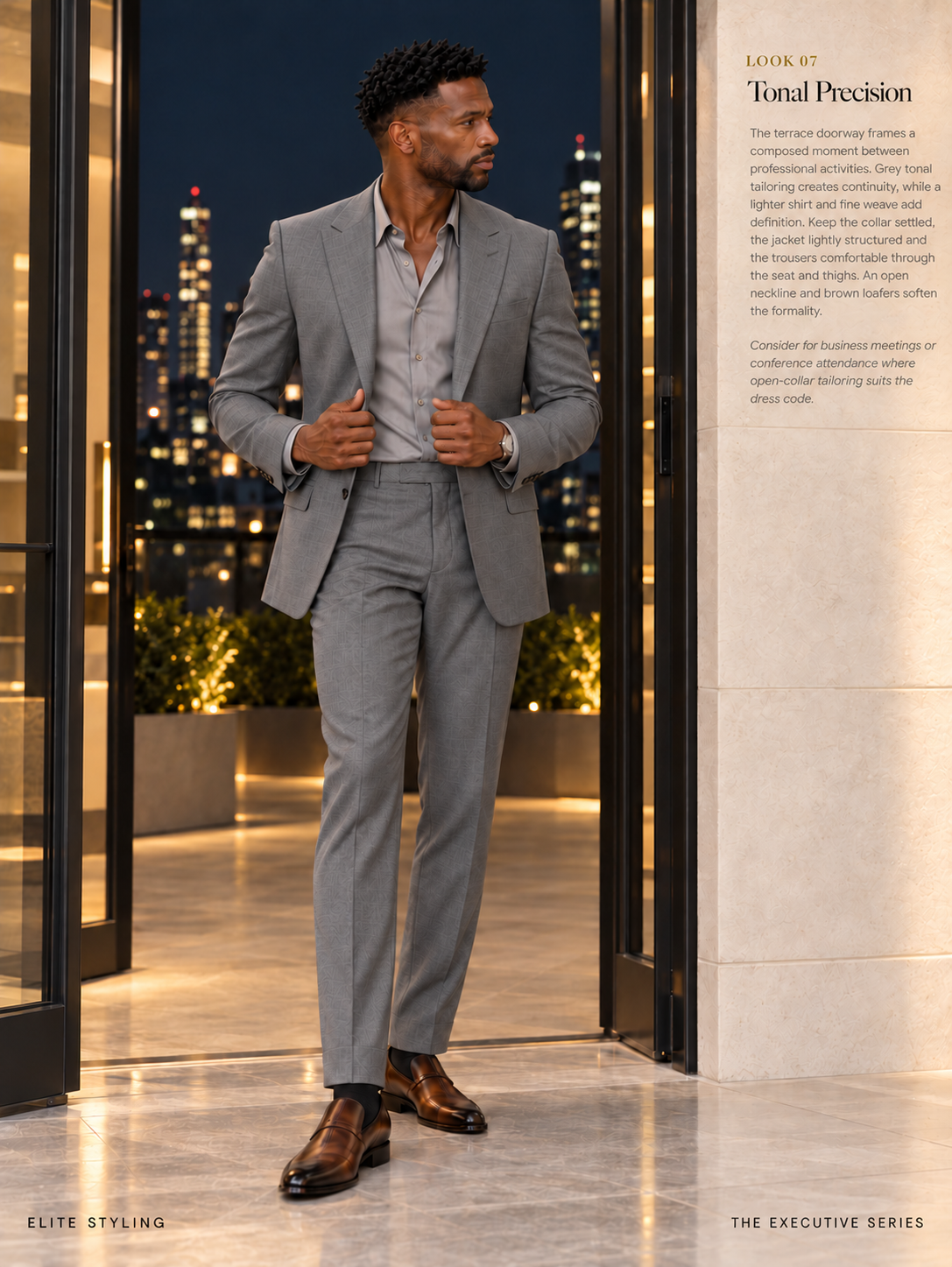 Look 07: Tonal Precision